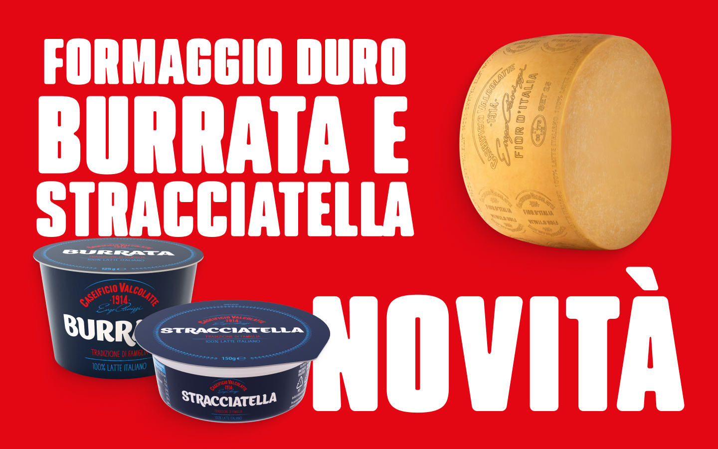 Nuovo prodotto: formaggio duro - News - Valcolatte