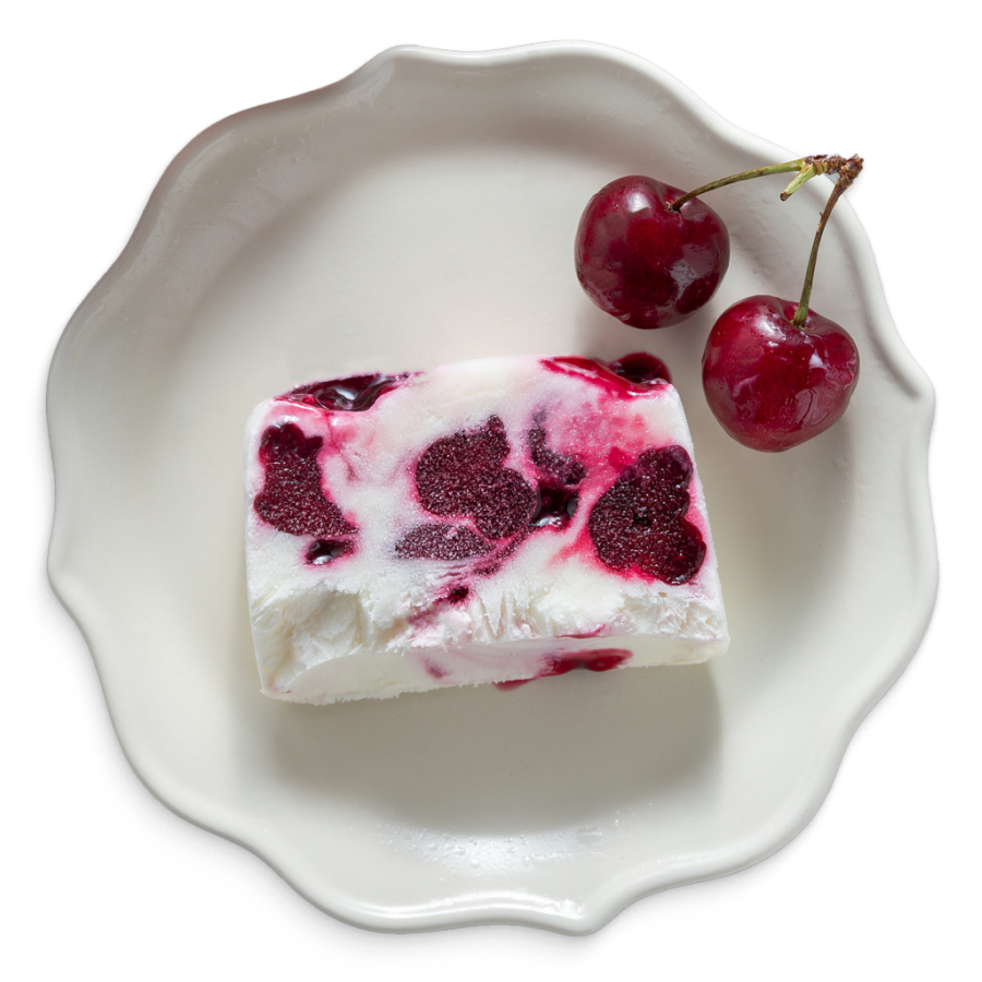 Ricotta semifreddo with wild berries - Recipe - Valcolatte EN