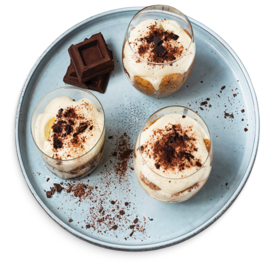Ricotta Tiramisu - Recipe - Valcolatte EN